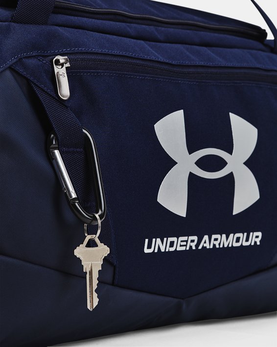 UA Undeniable 5.0 Small Duffle Bag, Navy, pdpMainDesktop image number 2